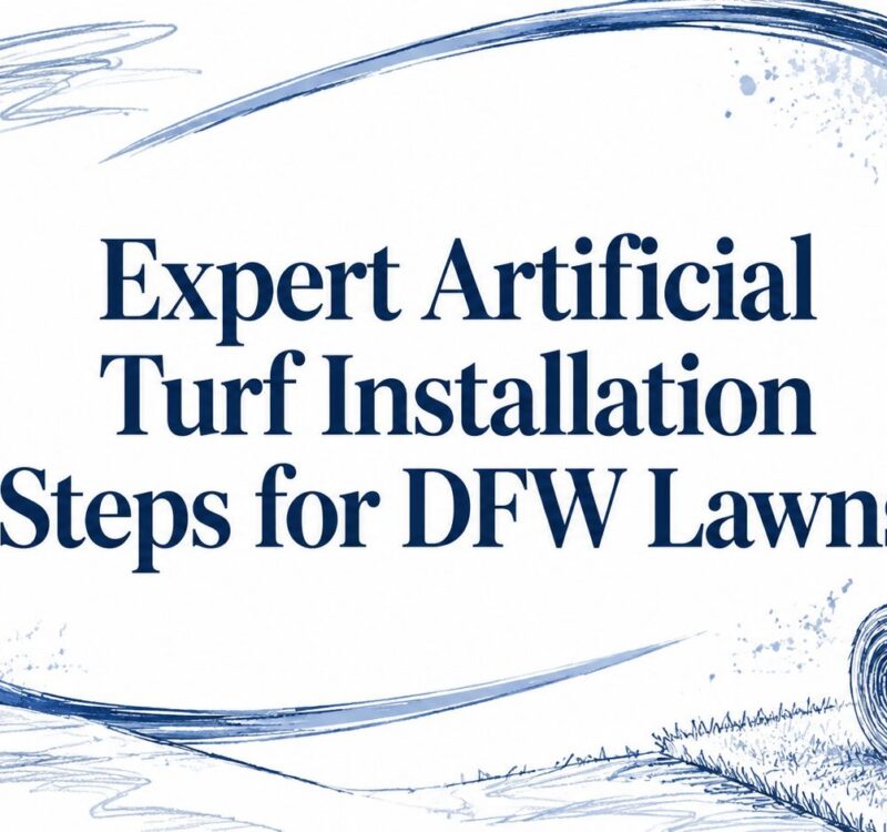 Expert Artificial Turf Installation Steps for DFW Lawns