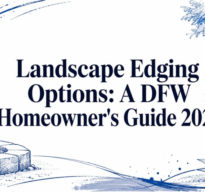 Landscape Edging Options: A DFW Homeowner’s Guide 2026