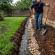 how-to-fix-yard-drainage-problems-drainage-trench how-to-fix-yard-drainage-problems-drainage-trench